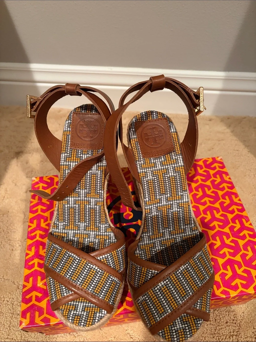 Tory Burch leather ankle